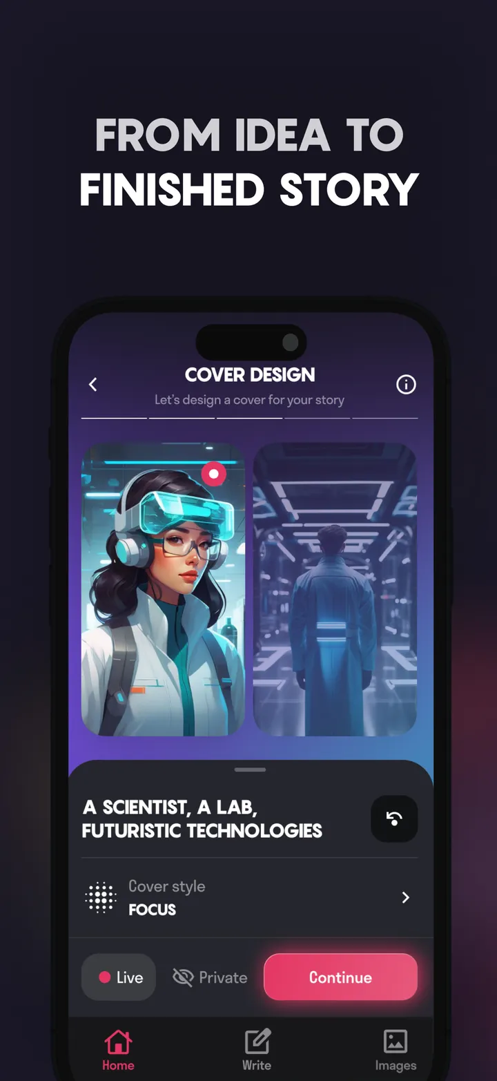 DreamPress AI App Store screenshot 3