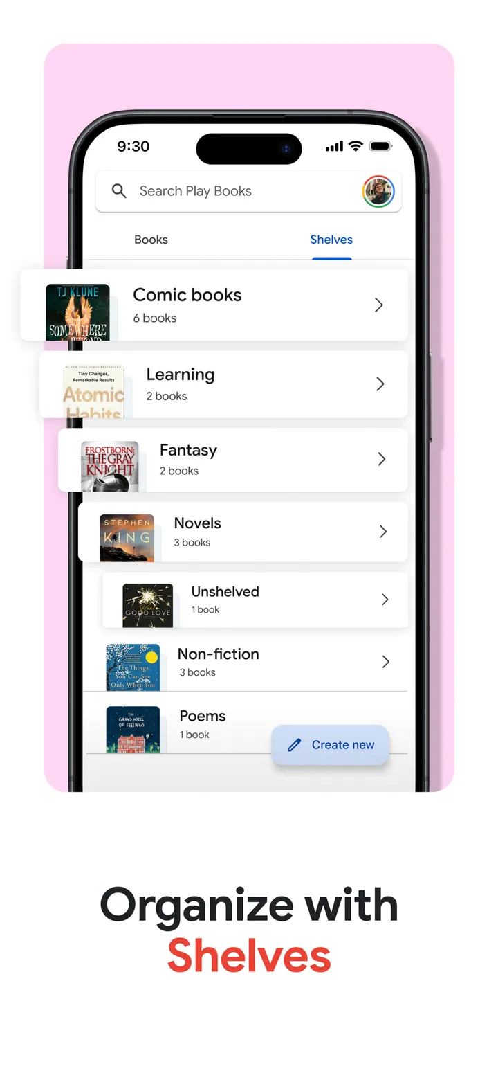 Google Play Books App Store screenshot 2