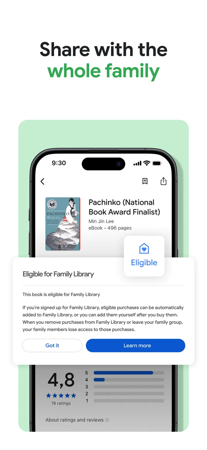 Google Play Books App Store screenshot 3