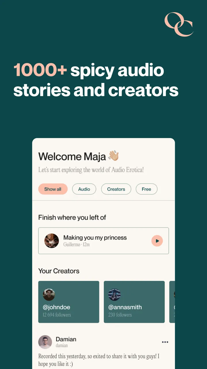 OhCleo App Store screenshot 4