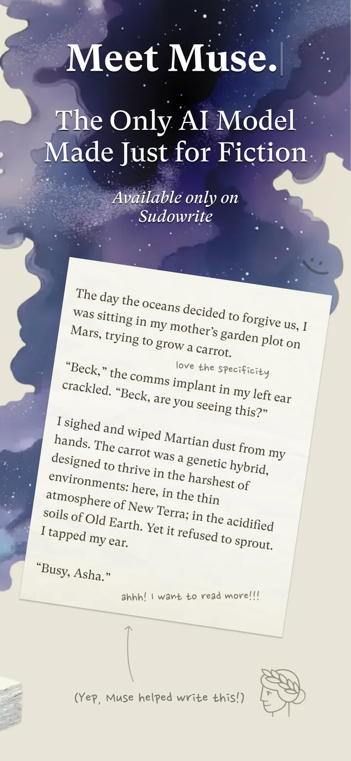 Sudowrite App Store screenshot 2