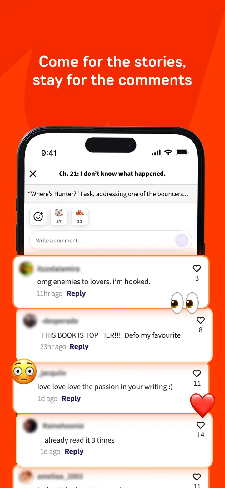 Wattpad App Store screenshot 3