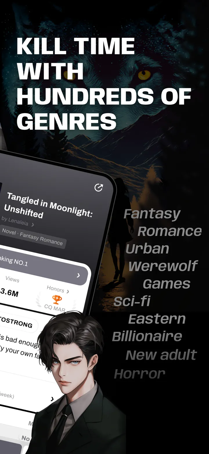 Webnovel App Store screenshot 2